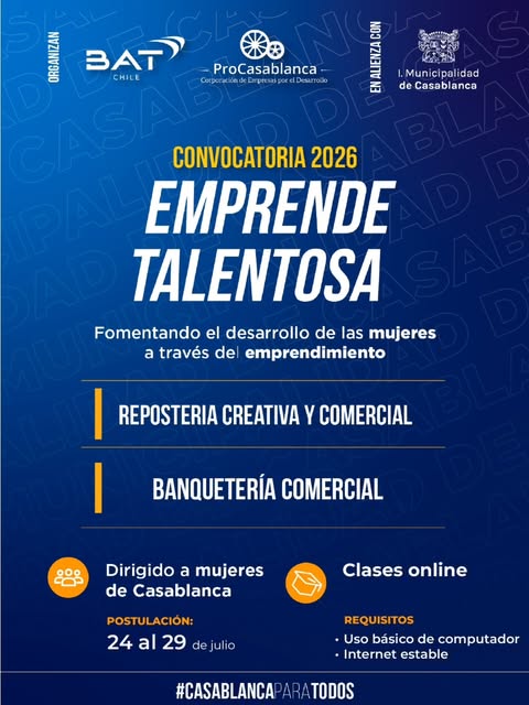 💜✨ EMPRENDE TALENTOSA: transforma tu talento en una oportunidad para ti ✨💜